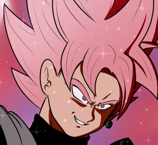 Related Wallpapers - Goku Black Rose Profile (635x580), Png Download