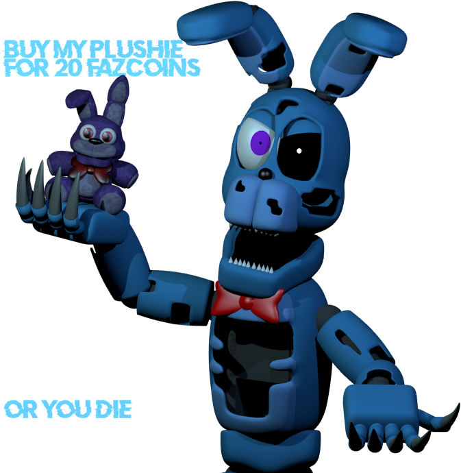 Listen To What Nightmare Bonnie Said Or It's R - Nightmare (700x700), Png Download