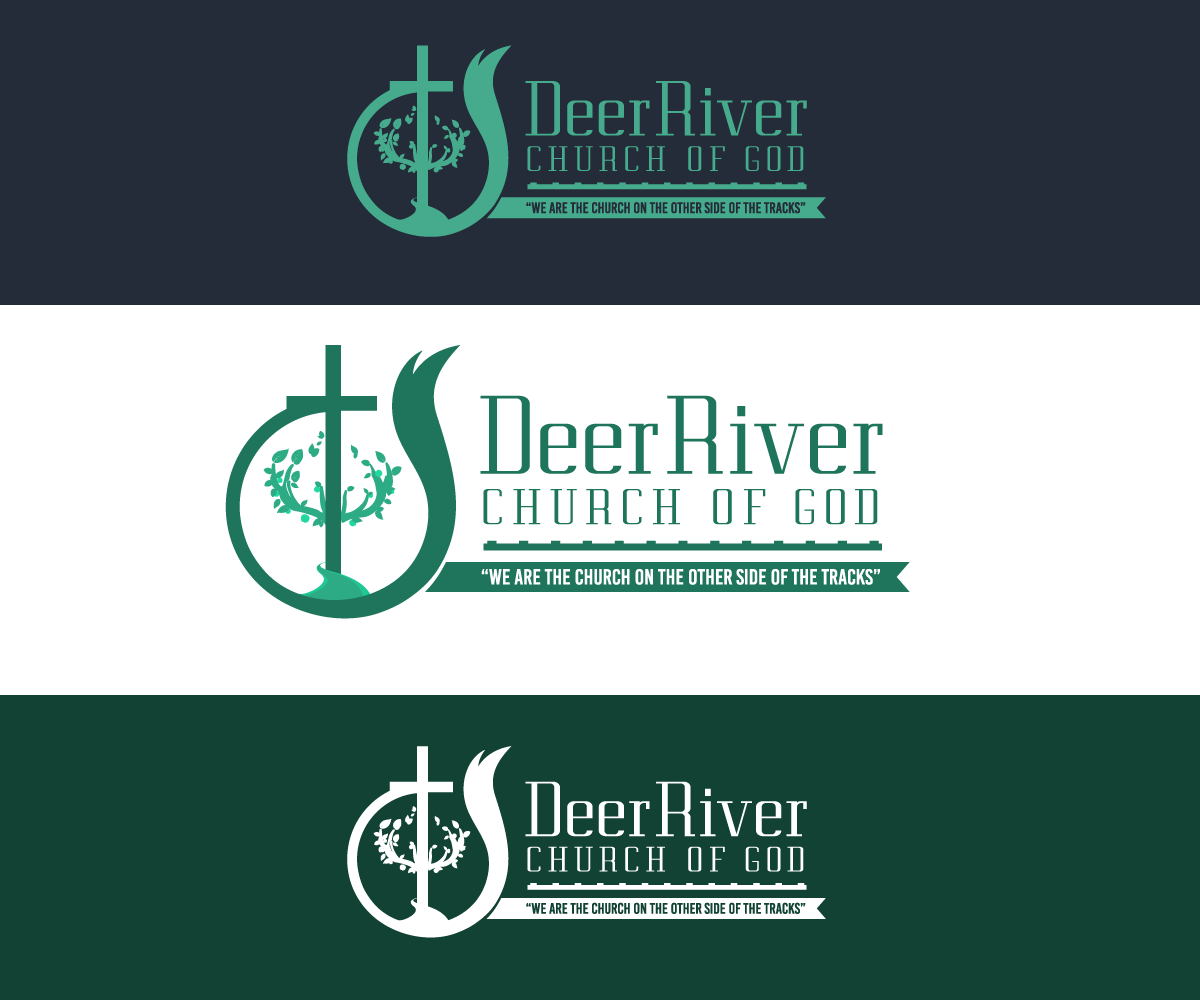 Bold, Personable, Church Logo Design For Deer River - Graphic Design (1200x1000), Png Download