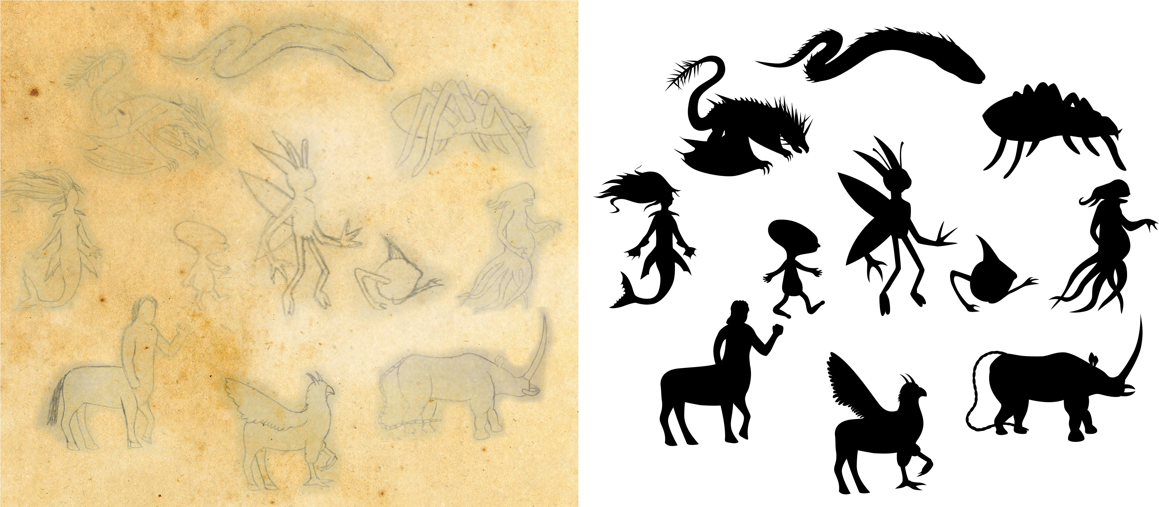 Fantastic Beasts And Where To Find Them Vector (3840x1672), Png Download