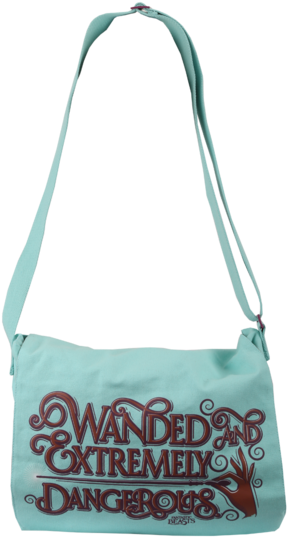 The Perfect Bag For Any Fantastic Beasts And Where - Wanded And Extremely Dangerous Graphic - Pink Tote (528x600), Png Download