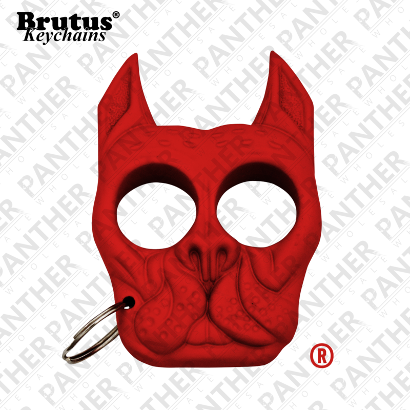 Brutus The Bull Dog - Self Defense Dog Keychain (800x800), Png Download