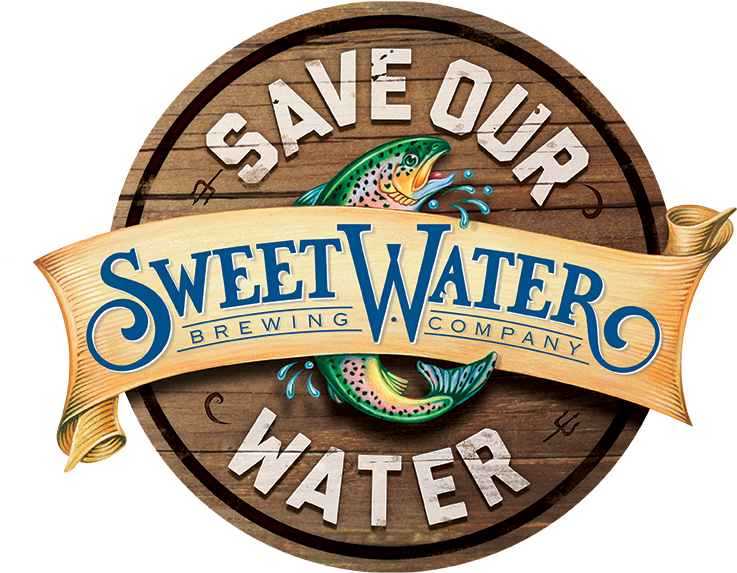 Save Our Water - Sweet Water Brewing Logo (933x648), Png Download