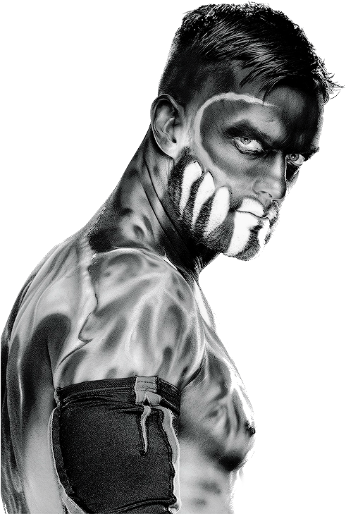 تفضل - Wwe Finn Balor Drawing (500x729), Png Download