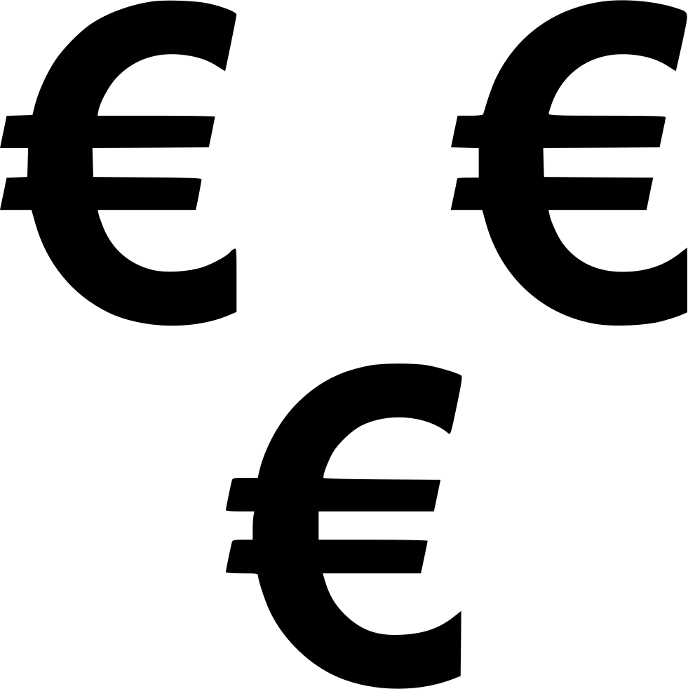 Euro Sign Currency Money Passive Income Comments - Home Bank Icon Png (981x982), Png Download