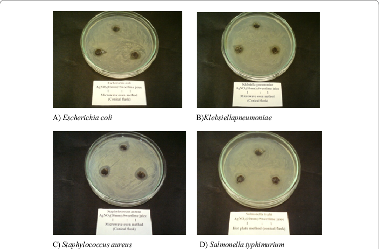 Comparison Of Antibacterial Activity Of Silver Nanoparticles - Circle (761x500), Png Download