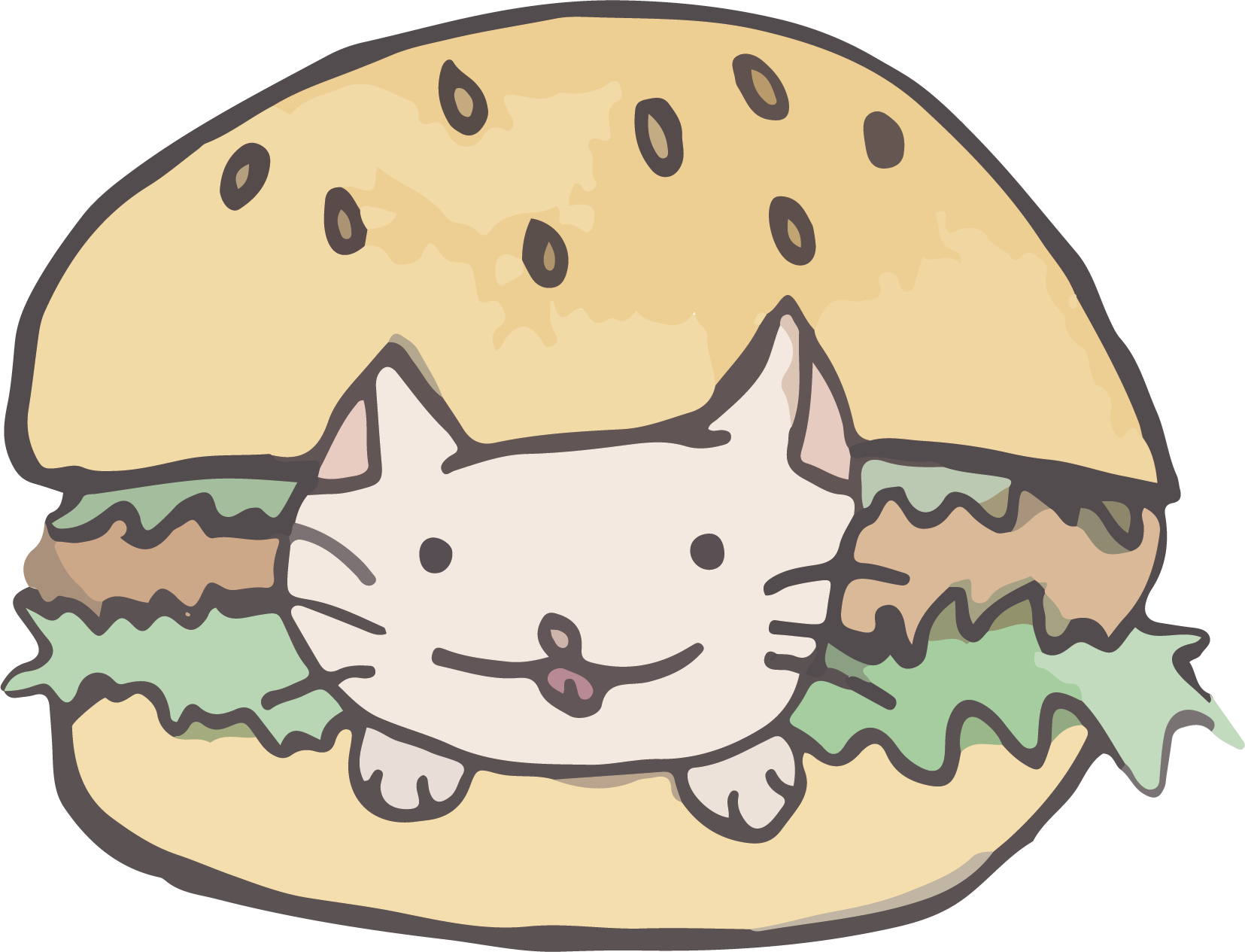 Kitten Clipart Whisker On Kitten - Cat (1655x1265), Png Download