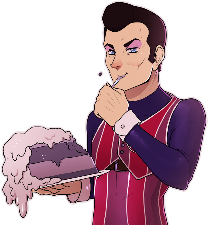 The Most Awesome Images On The Internet - Lazy Town Robbie Rotten Anime (819x827), Png Download