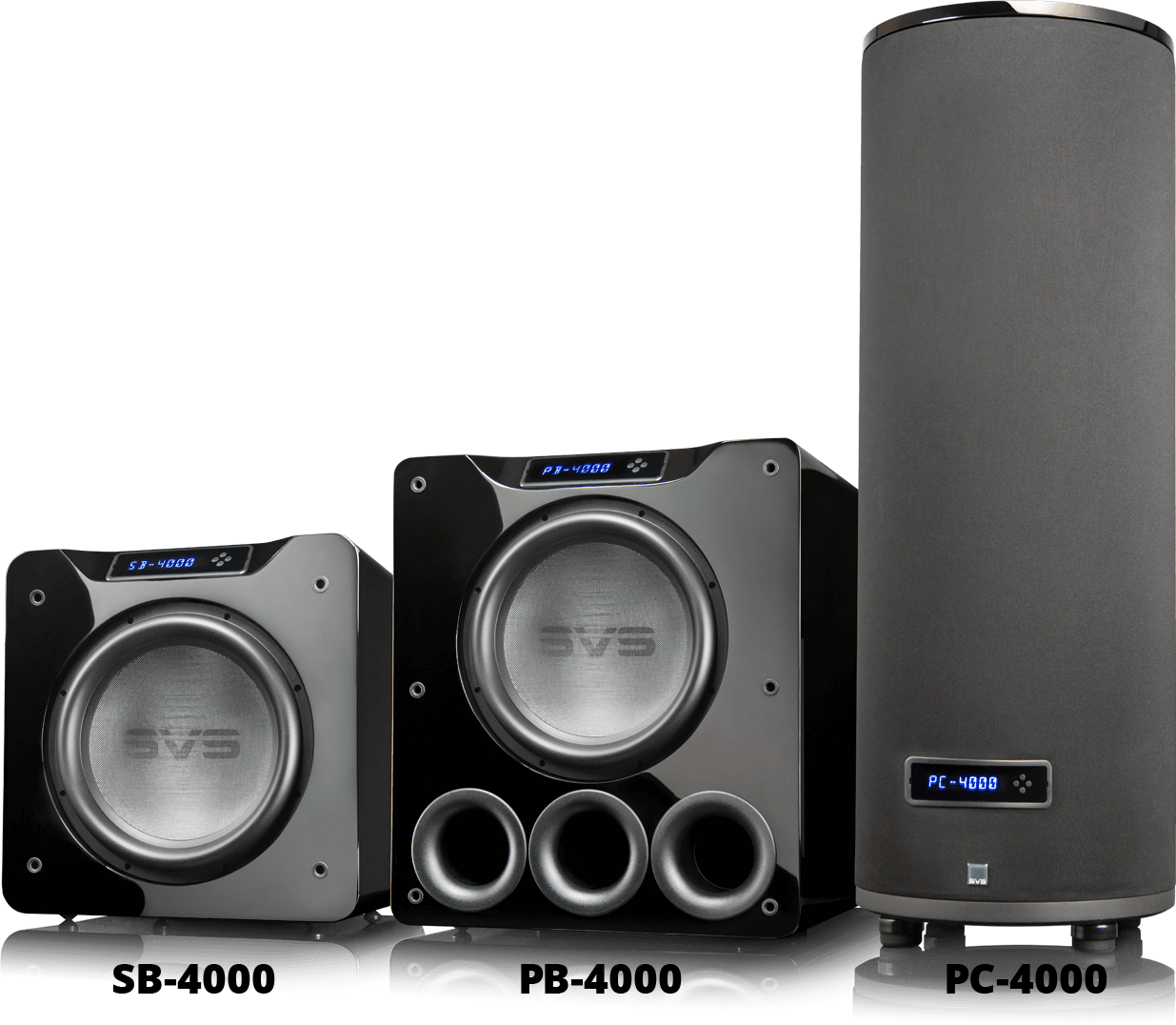Uncompromising High-fidelity Sound - Svs 4000 Series Subwoofers (1235x1076), Png Download