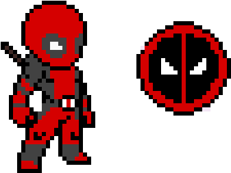 Random Image From User - Deadpool Pixel (600x600), Png Download