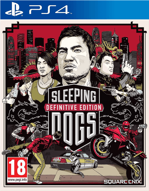 Sleeping Dog - Ps4 Sleeping Dogs Definitive Edition (552x700), Png Download