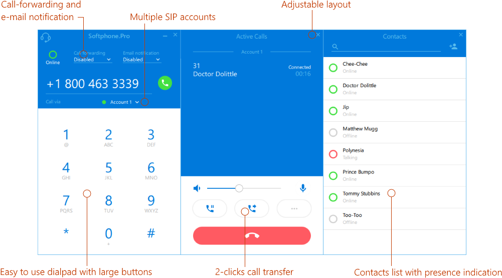 [25% Off] Softphone - Web Softphone (1100x600), Png Download