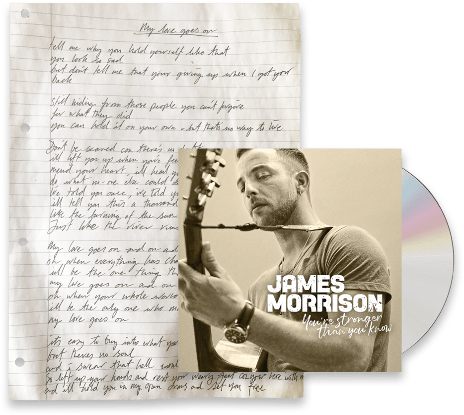Buy Online James Morrison - My Love Goes On (1000x1000), Png Download