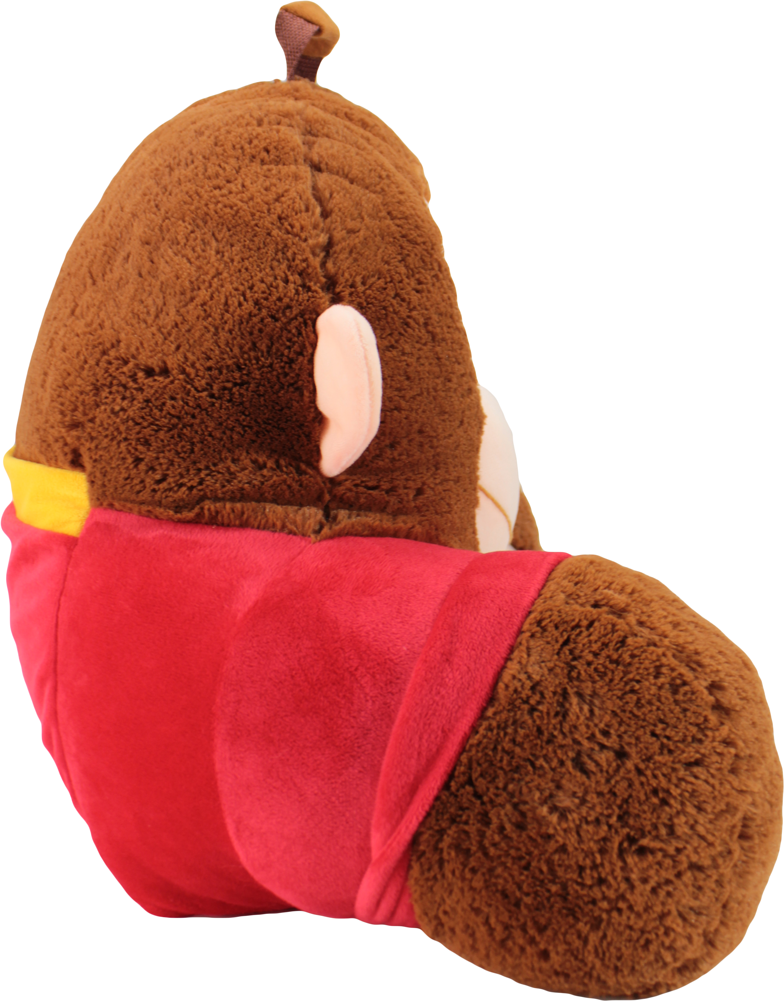 Sweet Seats Adorable Curious George Children's Plush - Animal Adventure Curious George Backrest Cushion, Brown (2798x3354), Png Download