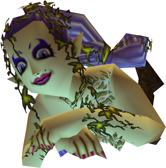 Finally, The Great Fairy - Great Fairy Zelda (580x588), Png Download