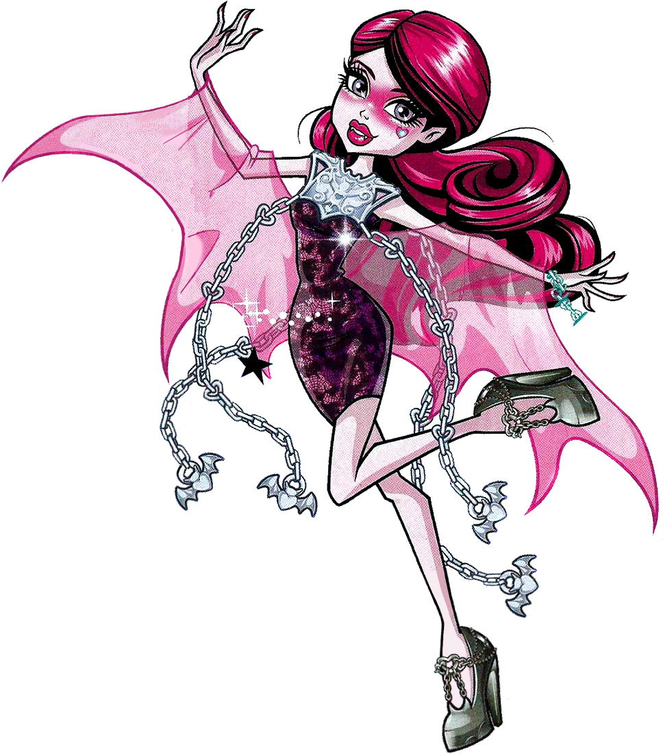 Getting Ghostly - Monster High Ghost Draculaura (977x1108), Png Download