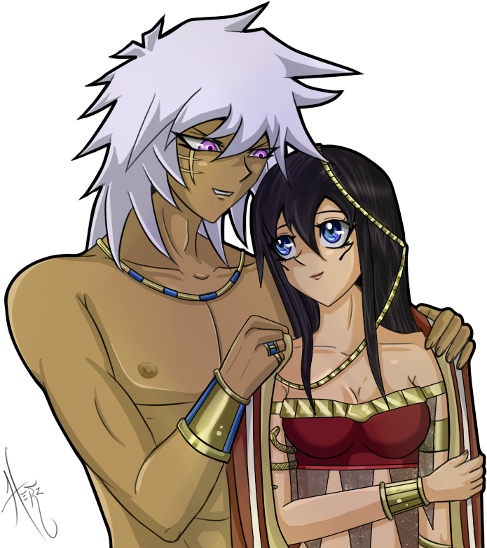 Yami Bakura/thief King Bakura Choose Favorite Yami - Comics (800x800), Png Download