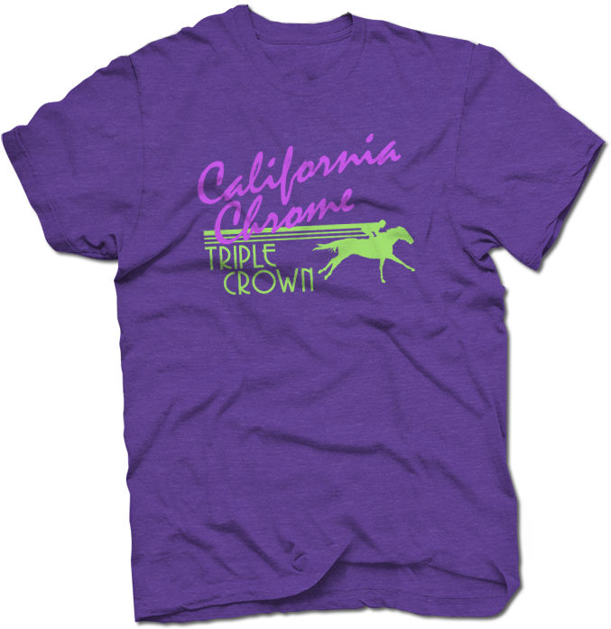 California Chrome Triple Crown Belmont Stakes Shirt - Rock Against Racism Shirt (700x700), Png Download