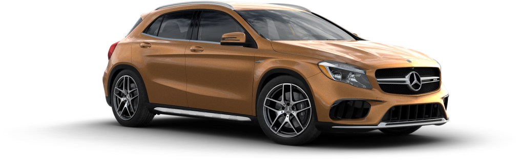 2018 Amg® Gla 45 Suv - Mercedes-benz A-class (1440x600), Png Download