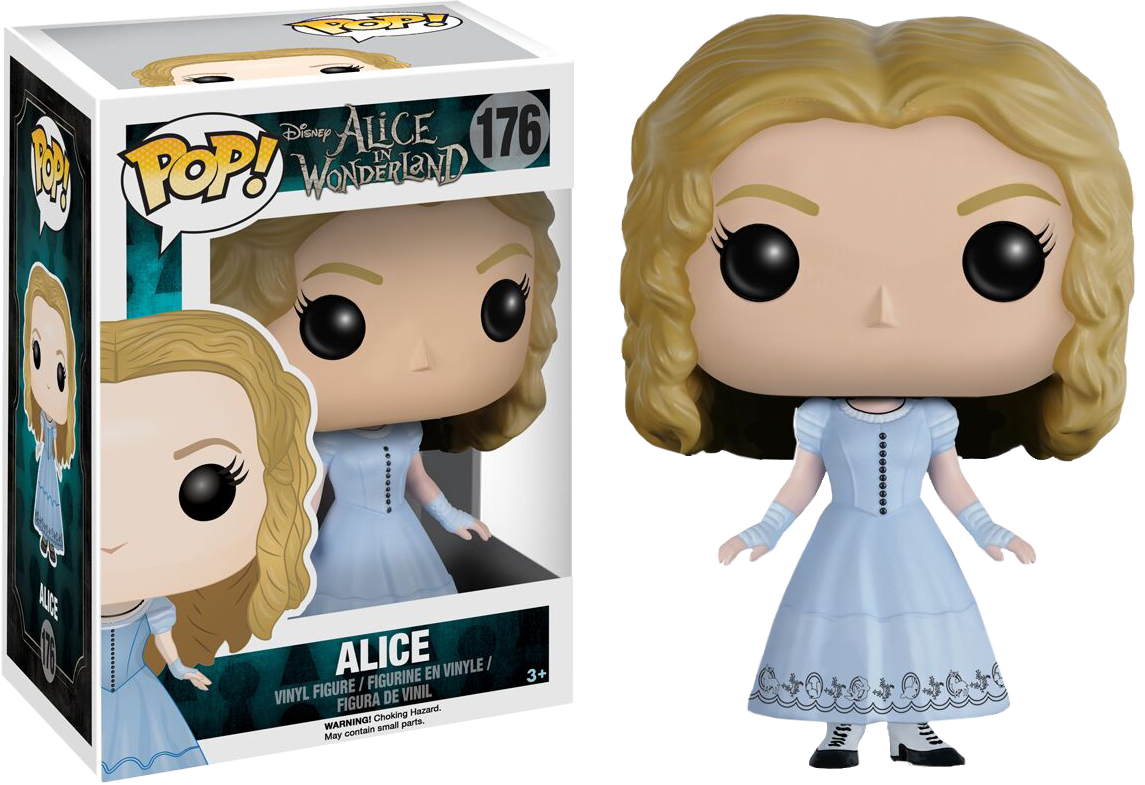 Alice In Wonderland - Alice - Pop! Vinyl Figure (1145x785), Png Download