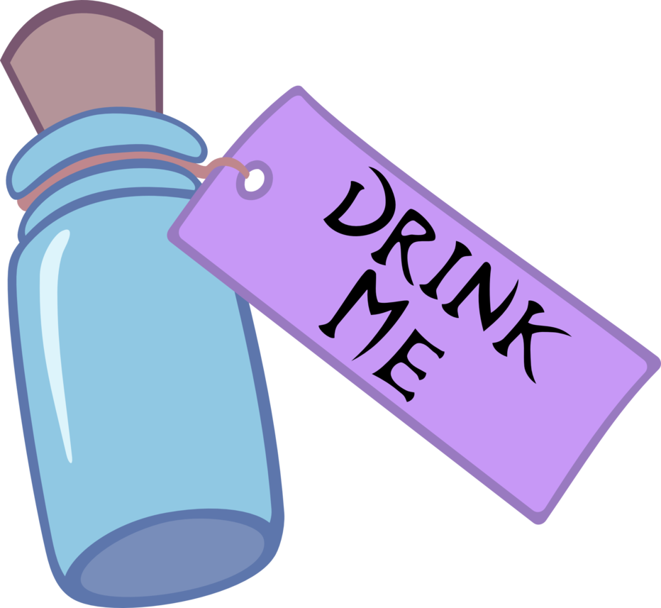 Alice's Vectored Cutie Mark By The Smiling Pony - Alice In Wonderland Disney Vector (932x857), Png Download