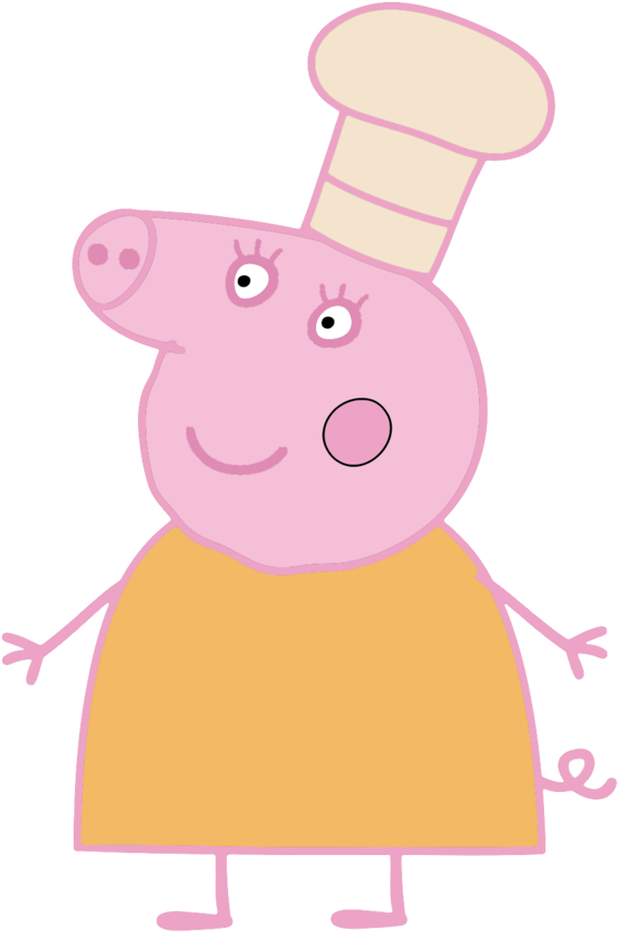 Minus Animes Tv, Peppa Pig, George Pig, Pig Party, - Mama Cerdita Para Colorear (619x900), Png Download