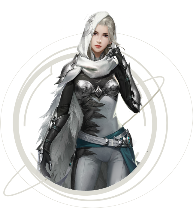 Female Character Design, Character Reference, Character - Snow (902x812), Png Download