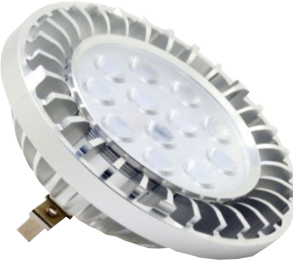 Lampada Led 12w Ar111 Nichia Driver - Light-emitting Diode (1000x1000), Png Download