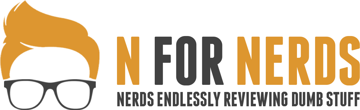 N For Nerds Logo - Graphic Design (1263x421), Png Download