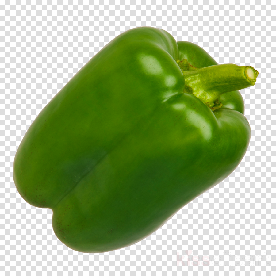 Green Bell Pepper Png Clipart Bell Pepper Chili Pepper - Christmas Ornament Transparent Background (900x900), Png Download
