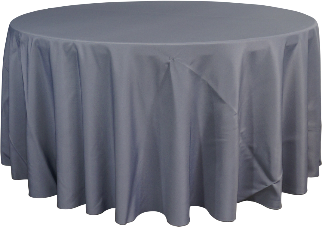 Economy Polyester Poplin 120" Round Tablecloth - Tablecloth (1200x1200), Png Download
