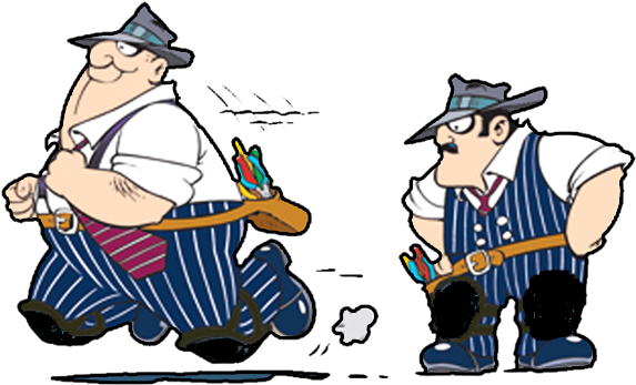 66455 Knee Pads Cartoon 1 - Knee (600x600), Png Download