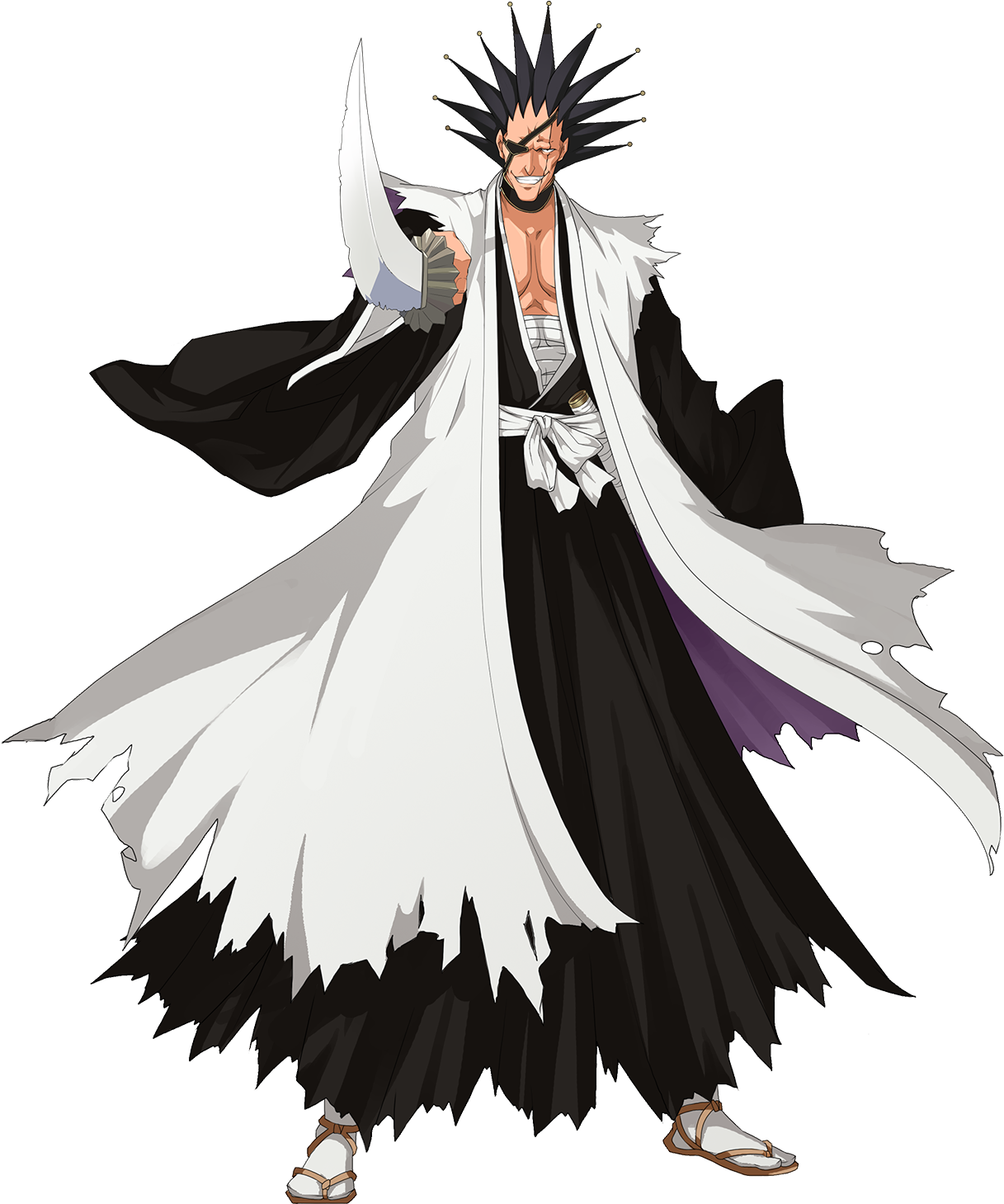 Kenpachi Zaraki - Database (1600x1600), Png Download