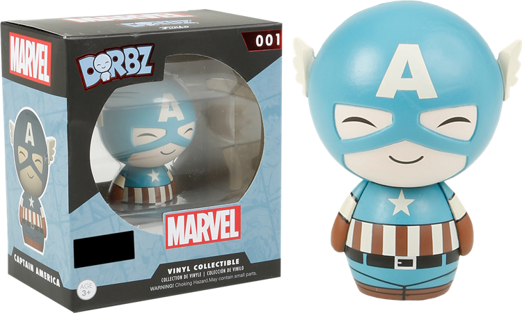 Funko Dorbz Marvel Captain America 75th Ann Sepia Exclusive - Hot Topic Exclusive Dorbz (750x450), Png Download