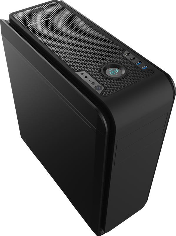 Image Not Available - Aerocool Ds-200 Window Edition Cases Ds-200 Black (598x800), Png Download