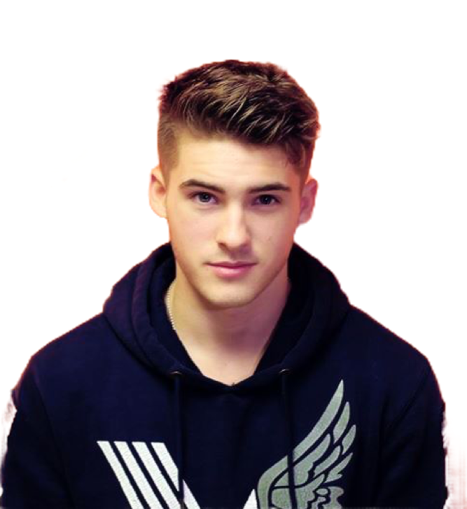 Cody Codychristian Theoraeken Theo Teenwolf Freetoedit - Medium Length Hair Style Boys (667x727), Png Download