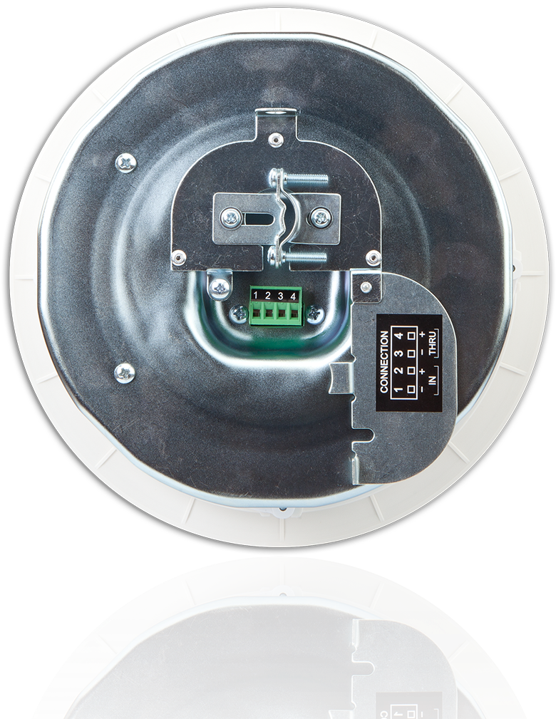 Rear - Qsc Audio Ac-c6t In-ceiling Speaker,indoor,30,white (2048x1536), Png Download