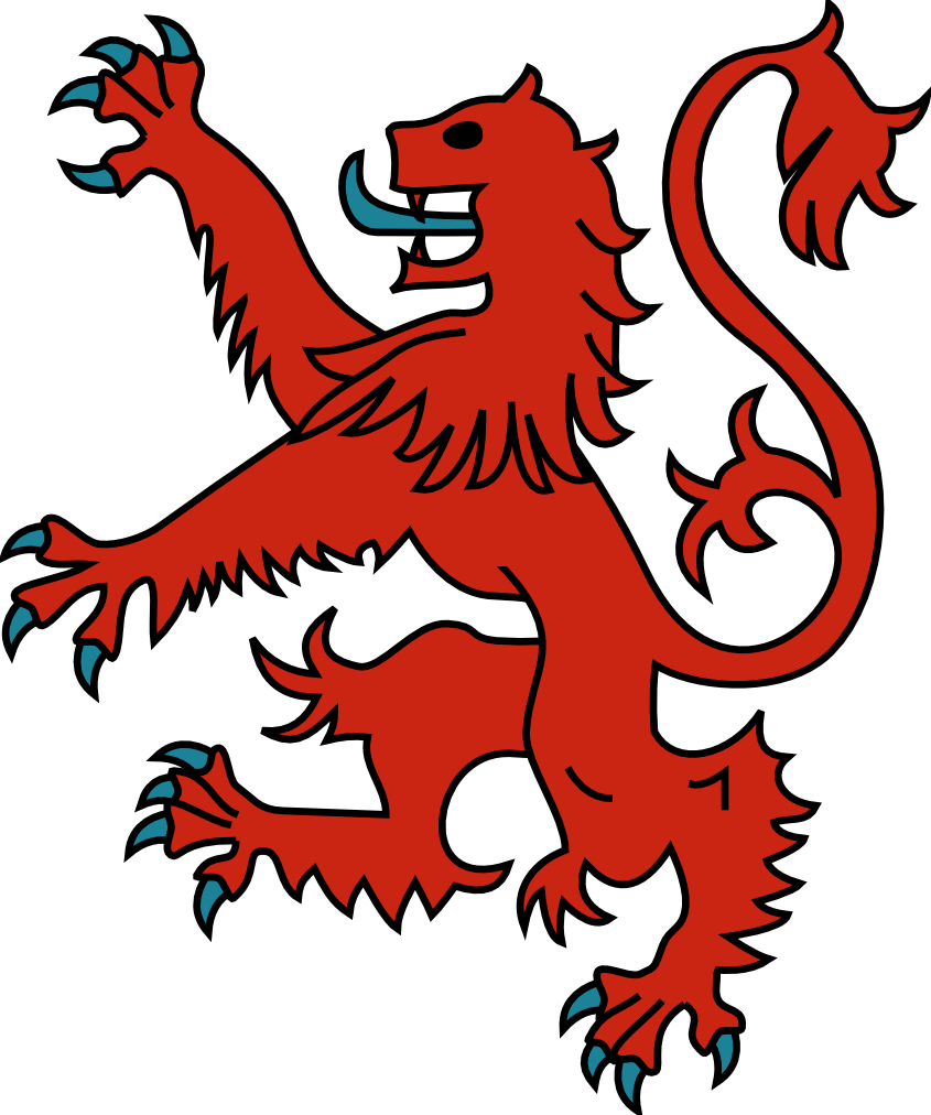 Scottish Lion Rampant Png (845x1012), Png Download