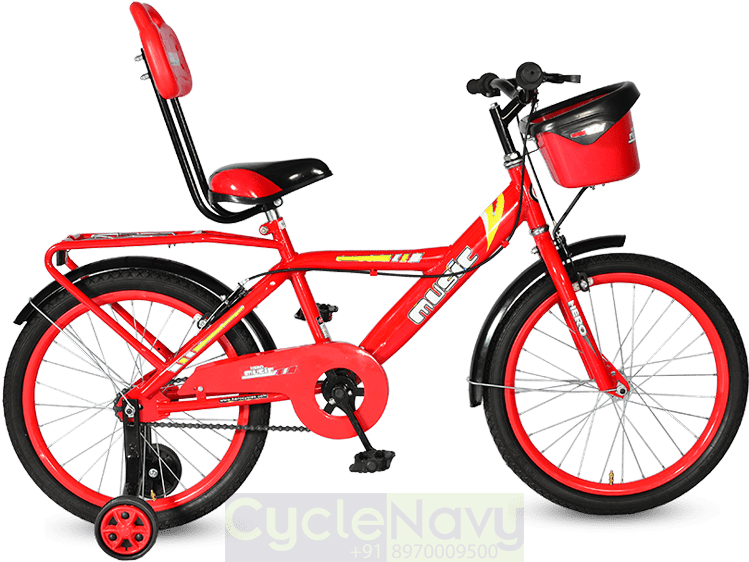 Hero Music 16t Red Kids Bicycle - Blank Sabbath Bmx (800x561), Png Download