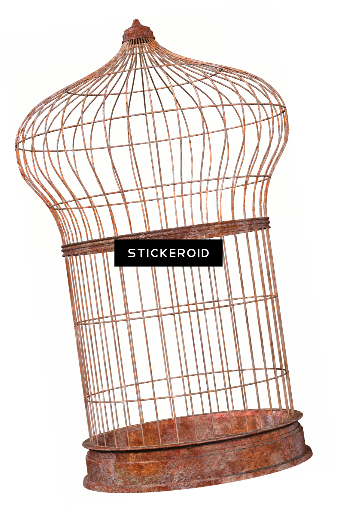 Cage Bird Objects - Cage (1122x1682), Png Download