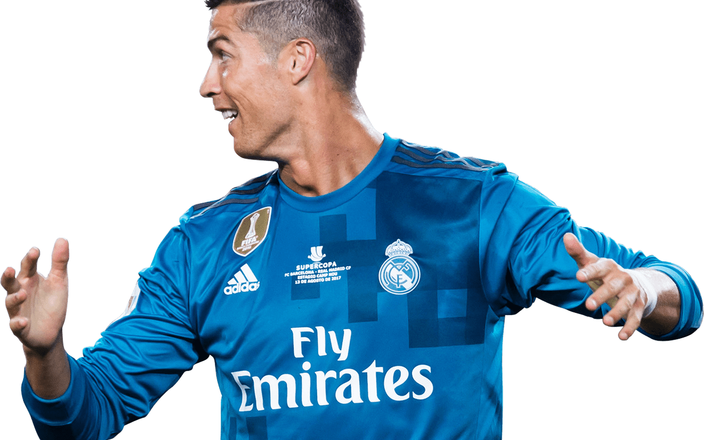 Cristiano Ronaldo Cr7 Real Madrid By Dianjay - Emirates (1368x855), Png Download