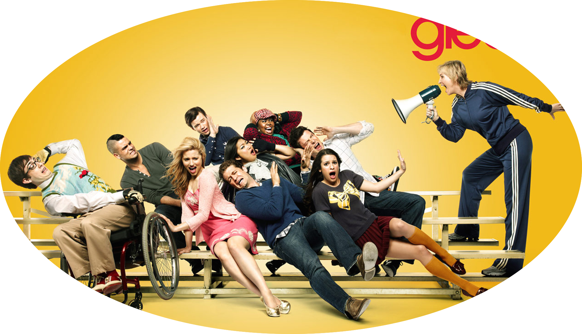 Glee - Glee Tv Show (1909x1097), Png Download