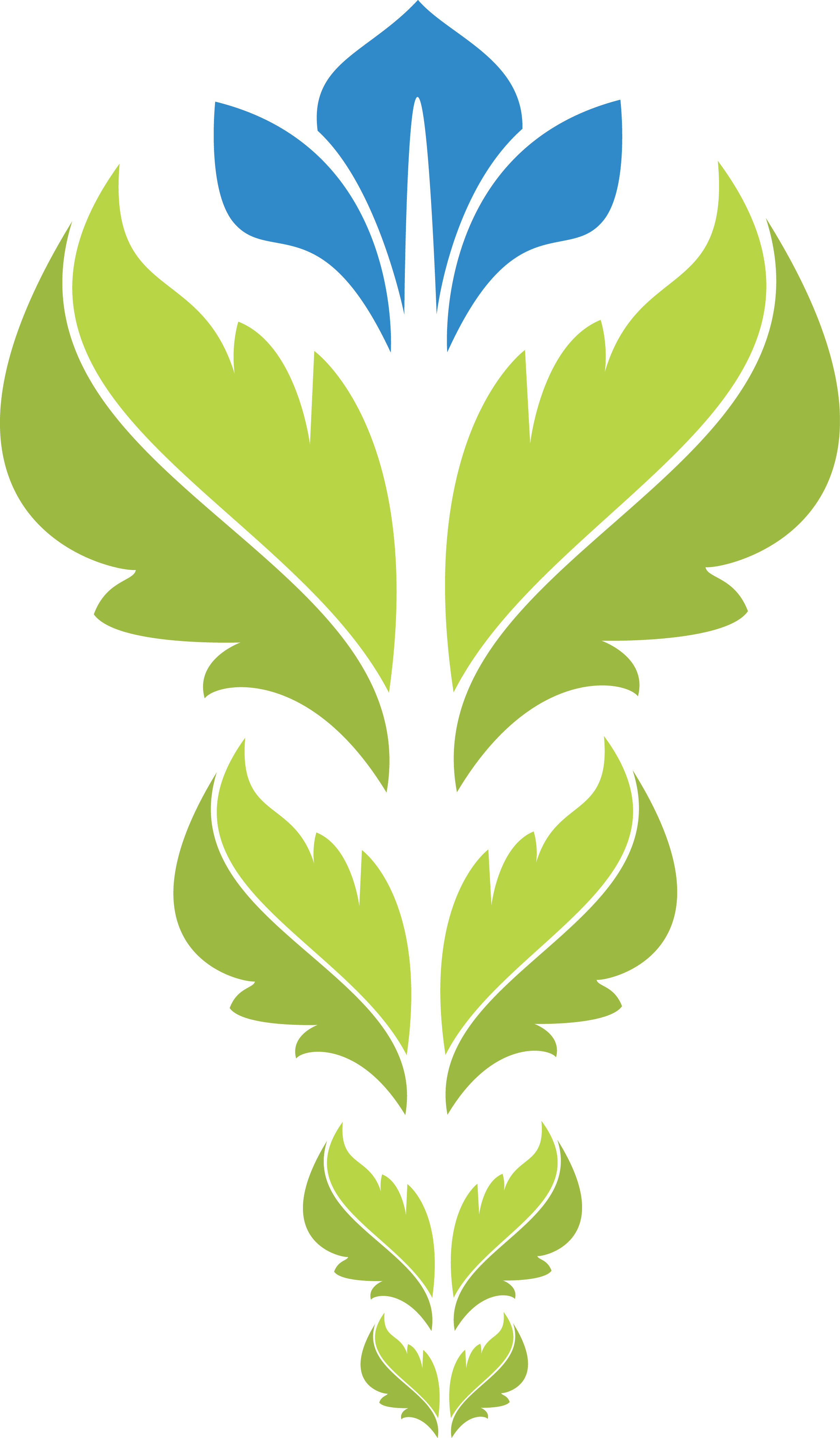 Png Coloured - Symbol (2465x4218), Png Download