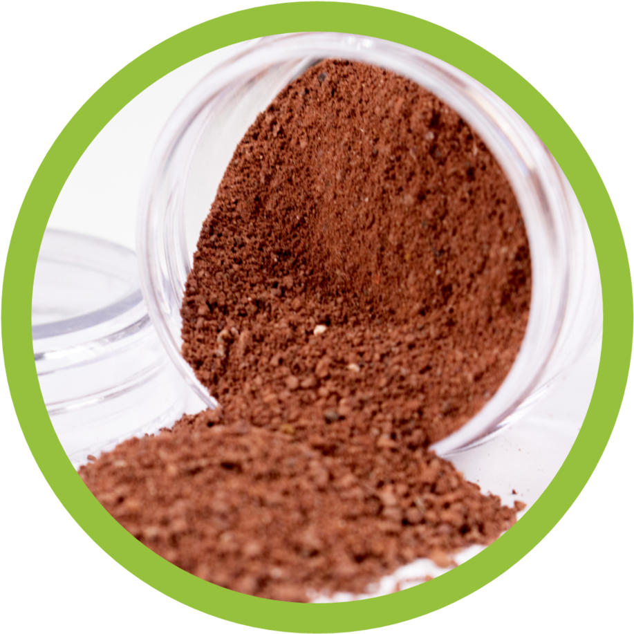 Soil Sample With Green Border - Clip Art (1000x1000), Png Download