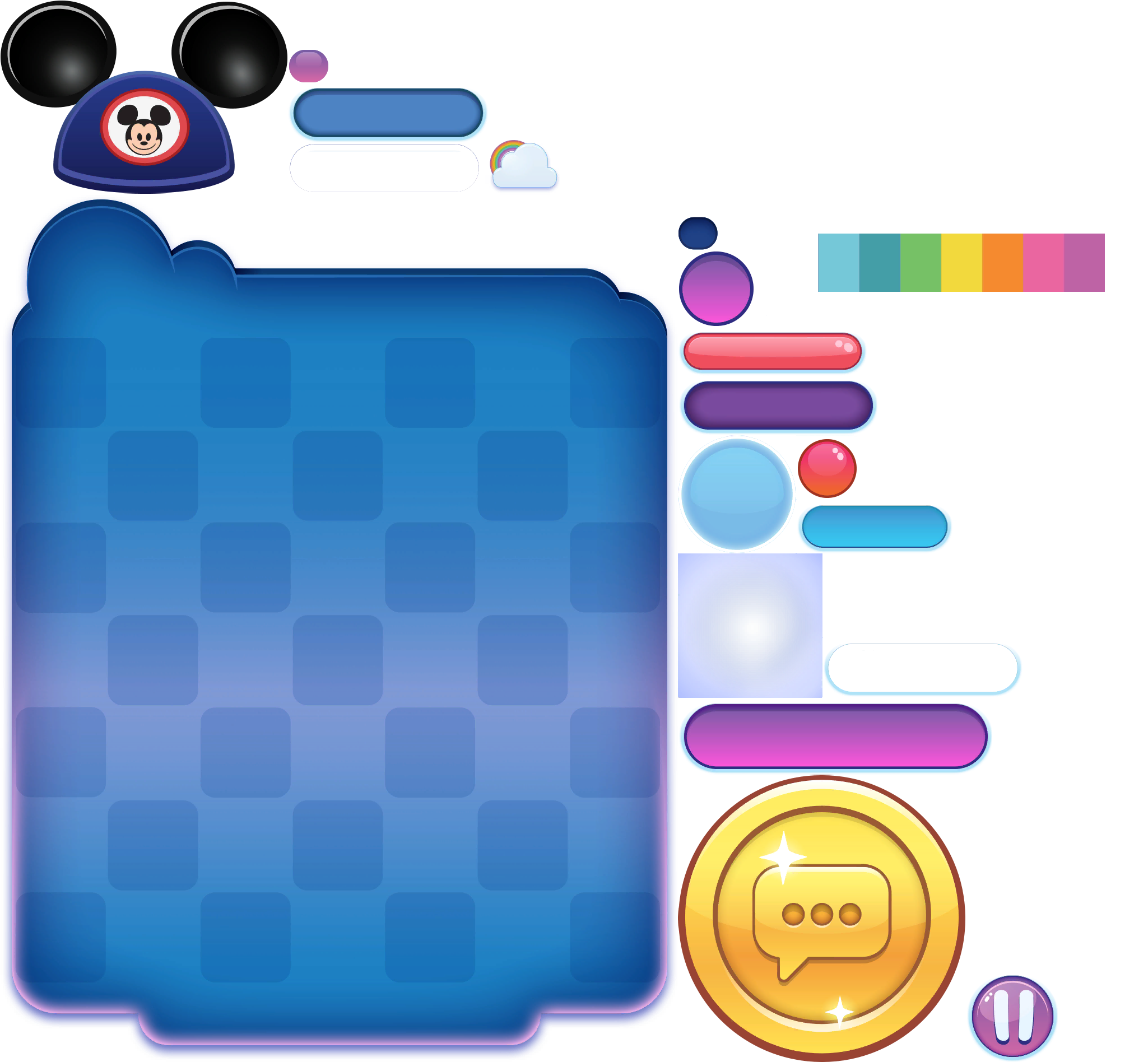 Disney Emoji Blitz - Mobile Phone (2048x1923), Png Download