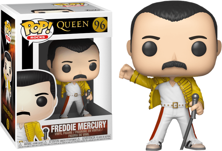 Queen - Freddie Mercury Pop Vinyl (750x509), Png Download