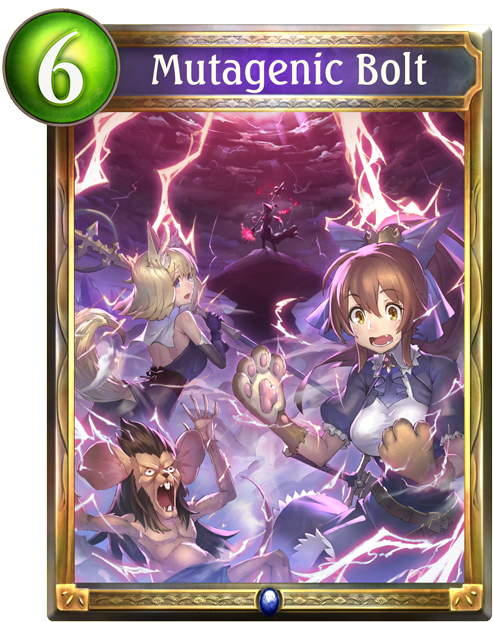 Com/image/card/en/c 104334010 20170731b - Mutagenic Bolt Art Card (536x698), Png Download