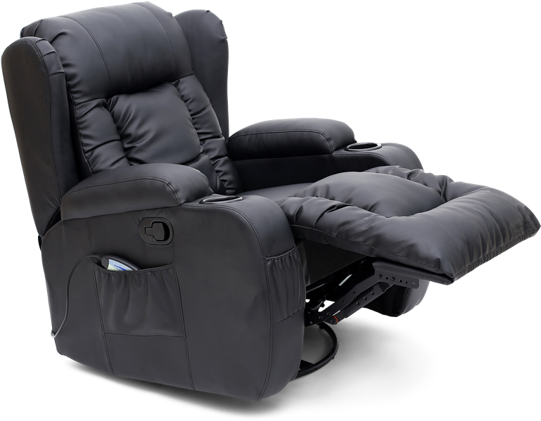 Rockingham Swivel Recliner Chair With Massage And Heat - Fauteuil Relax Electrique Belge (1270x635), Png Download