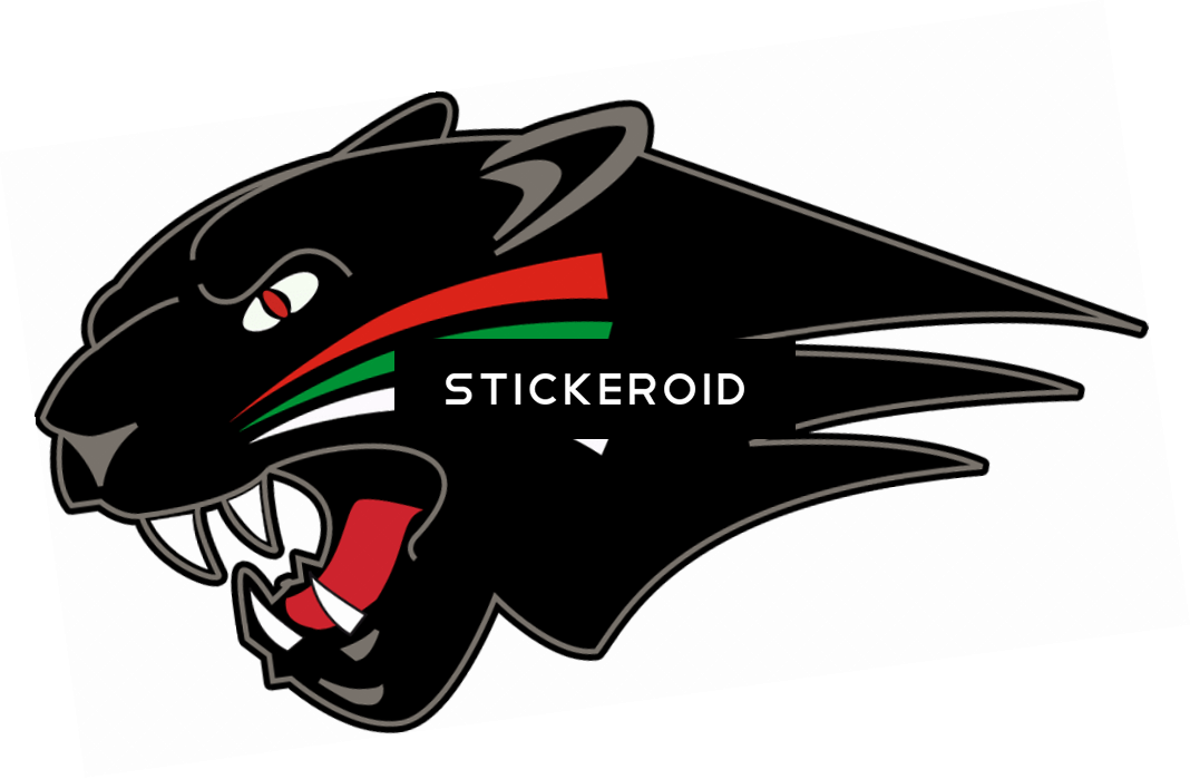 Augsburger Panther Head Logo - Illustration (1068x699), Png Download