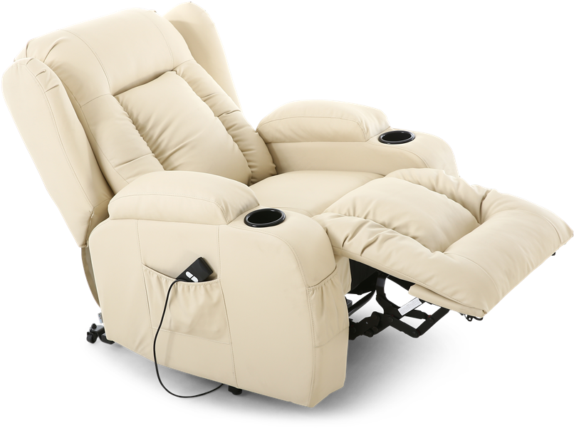Rockingham Rise Recliner Chair With Massage And Heat (1270x635), Png Download